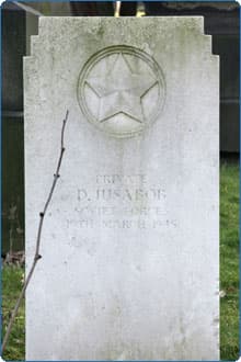 Huddersfield (Edgerton) Cemetery — Military Section 14